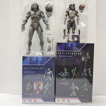 

28cm The Predator Armored Fugitive Predator Unmasked Assassin Pvc Action Figure Toy Doll Christmas Gift