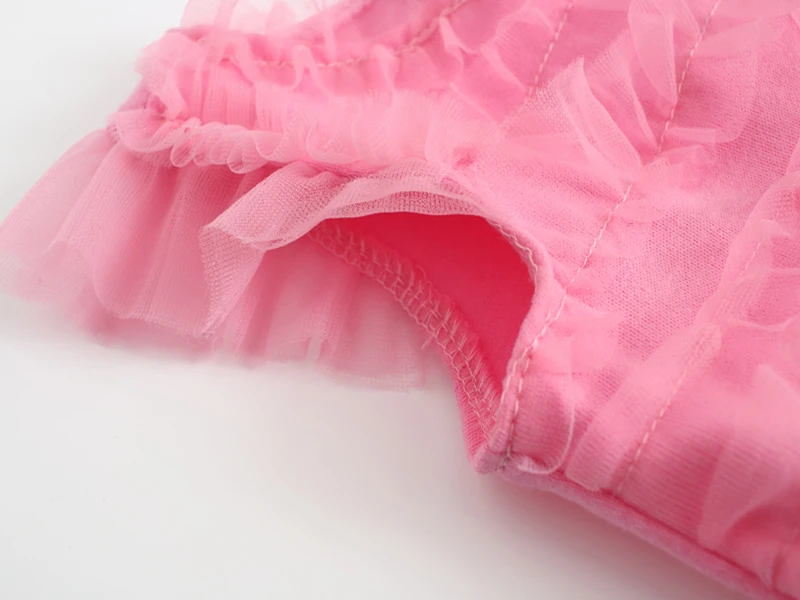 Girls Dress Baby Girl Dress Ruffles Lace Short Sleeve Summer Baby Girl Dress Princess Party Dresses