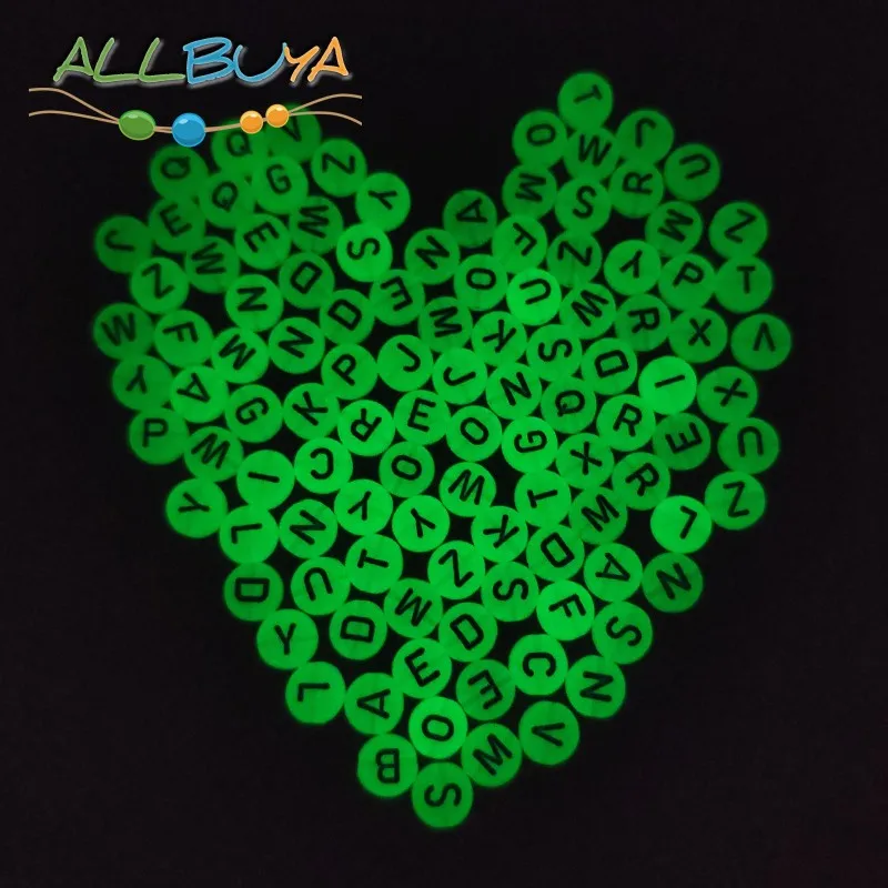 夜光字母珠