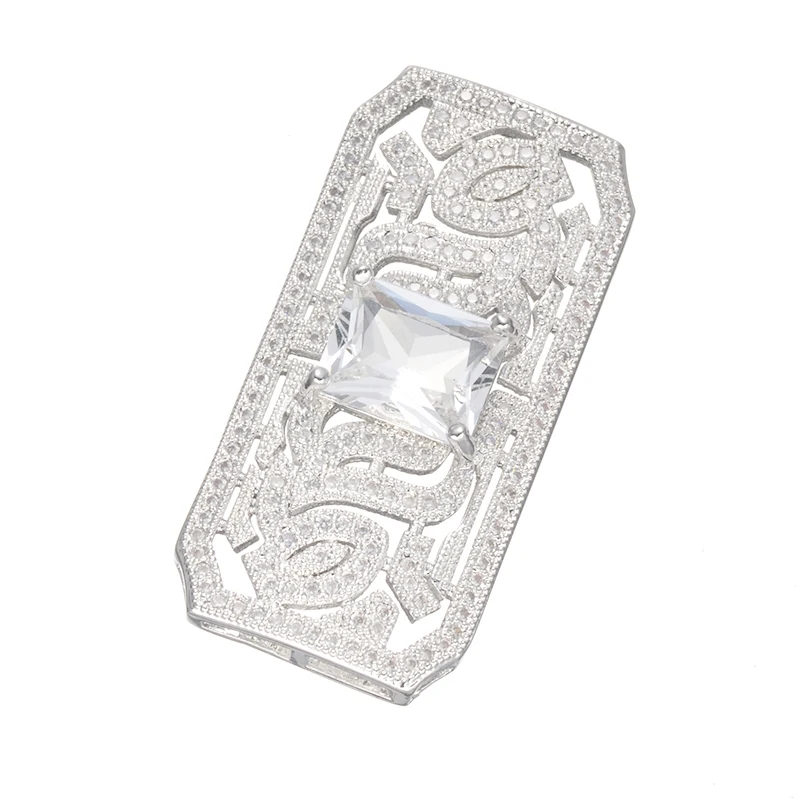 White Gold Juya DIY жемчуг ожерелье аксессуары ручной работы цветок Соединитель с цветочным узором подвески для рукоделия бусины жемчуг Изготовление ювелирных изделий - Цвет: White Gold