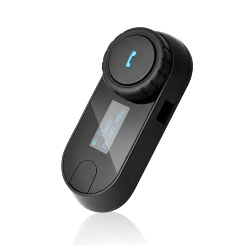 Мотоциклетный шлем Интерком беспроводной bluetooth гарнитура водонепроницаемый интерком ЖК FM радио мягкий микрофон для интегрального шлема