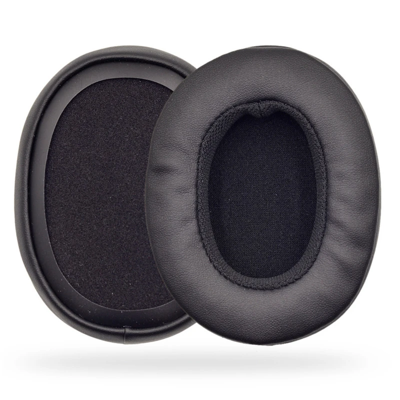 Black Мягкие амбушюры для Skullcandy Hesh 3 Запчасти для наушников EarPad Memory Foam протеиновые кожаные наушники Ear Cover Yw - Цвет: Black
