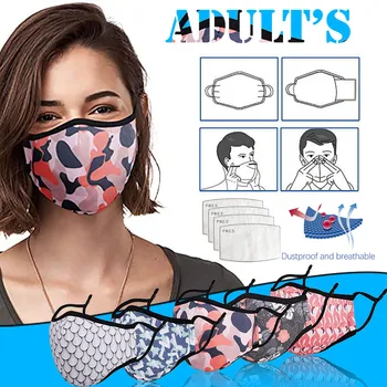 

Reusable Face Shield For Adults Windproof Face Shield Outdoor Face Mask Breathable Washable Mouth Mask Cloth mondmaskers Masque