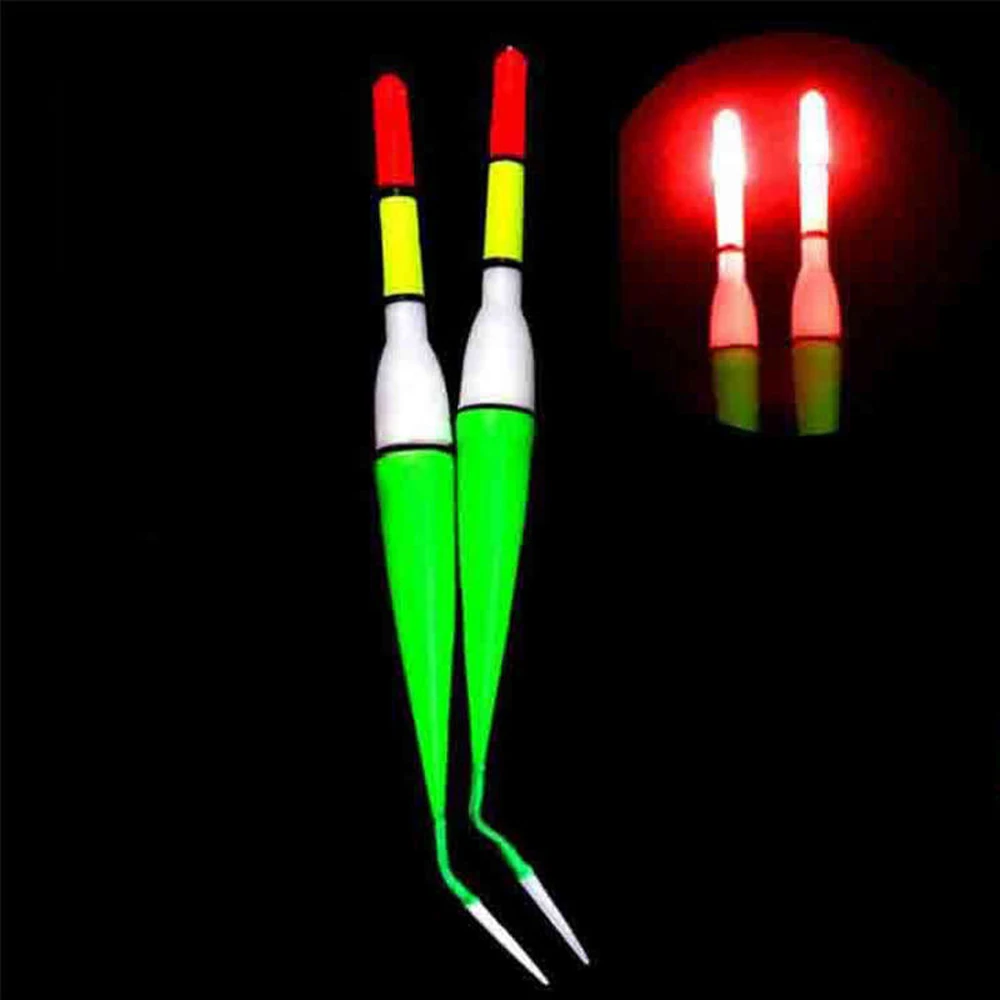 1pcs LED Electric Fishing Float Light With Battery Deep Water Float