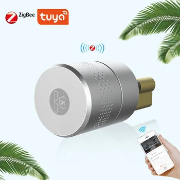 

Airbnk For xiaomi mijia M500 European standard lock with 70mm core Wifi/Bluetooth/key pad/Phone APP Control Lock cylinder