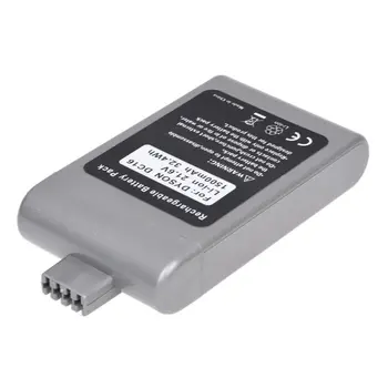 

21.6V 1500mAh Cordless Vacuum Replacement Battery for Dyson DC16, 12097, 912433-01, 912433-03, 912433-04, BP01 Gray