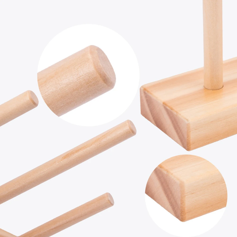 Деревянный мультфильм День Ночь столб блоки DIY Магнитный конструктор строительство раннего обучения игрушки для детей