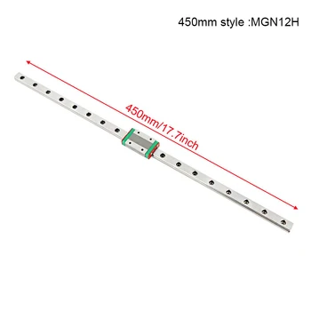 

12MM Miniature Linear Slide Rail Guide DIY CNC Parts Computerized Numerical Control 3D Printer Accessories 100MM-55MM --M25