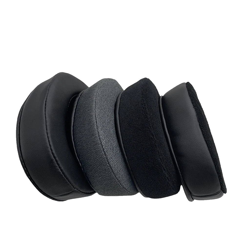 NULLKEAI BRAINWAVZ HM5 헤드폰용 폼 이어 패드, 필립스 SHP9500,  MDR V6 ZX 700 두꺼운 가죽 업그레이드, 편안함
