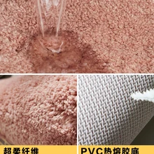 Коврик для ванной комнаты, коврик для дома в дверь, коврик под дверь спальни, Абсорбирующая подушка для ног, нескользящий коврик для ванной комнаты, утолщенный