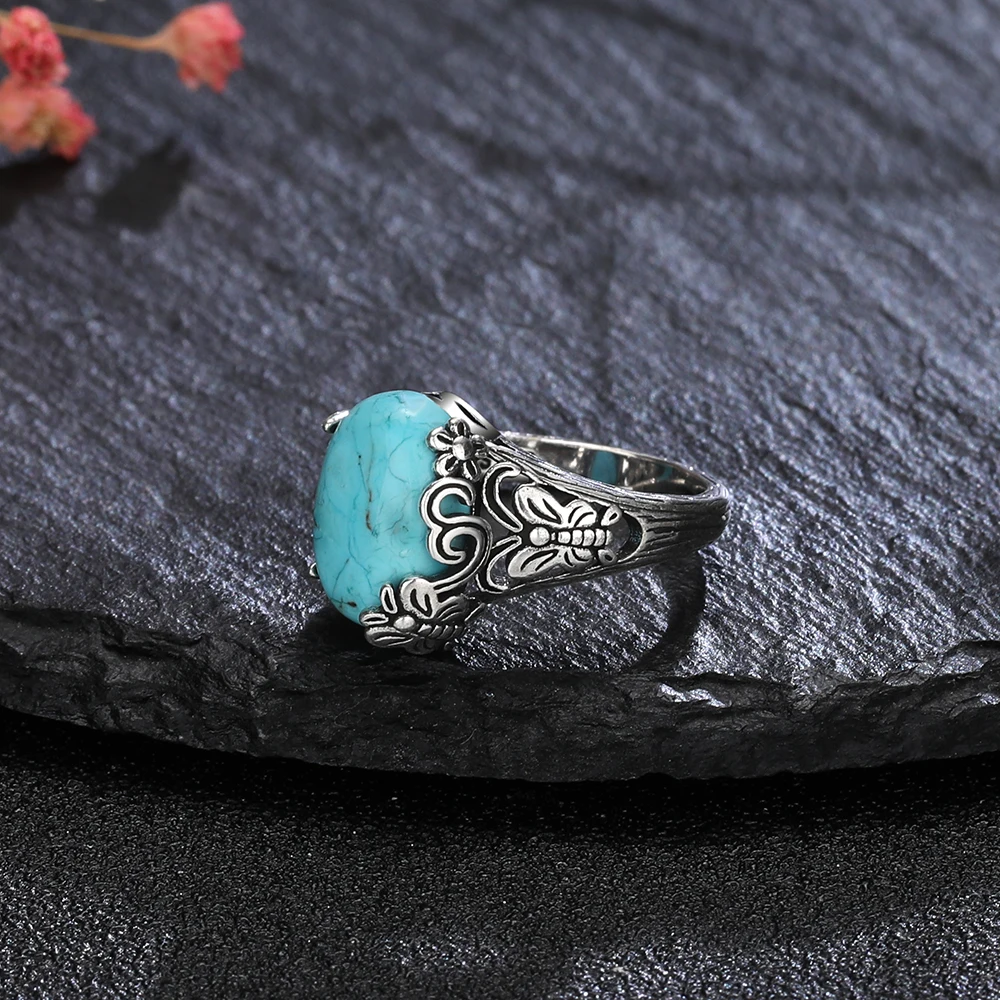 Women's Royal Dainty Turquoise Ring | Krush Kandy | Phoenix, AZ