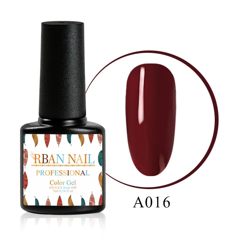 M30016 RBAN NAIL 7 мл чистый Полупостоянный УФ-гель для ногтей Sock Off Лак Гибридный стойкий УФ-гель для ногтей маникюр - Цвет: M30016