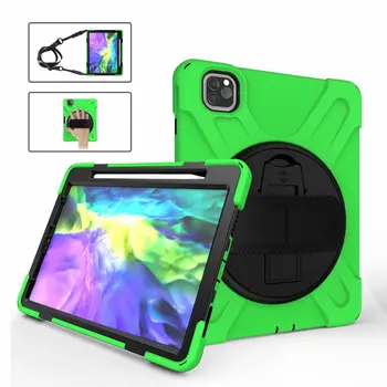 

Case for iPad Pro 11 2020 360 Degree Heavy Duty Hand Strap Shoulder Strap Kids Rugged Protective Cover for iPad Pro 11 2020