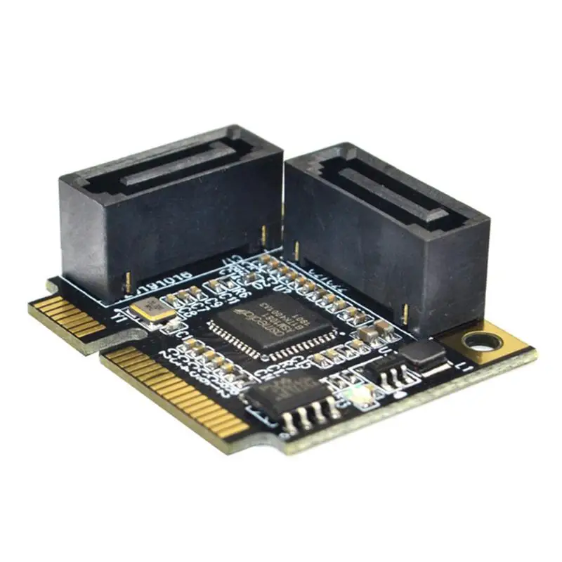 Внешний SSD карта расширения отличное мастерство и долговечность твердотельный жесткий диск мини PCI-E к SATA3.0 адаптер