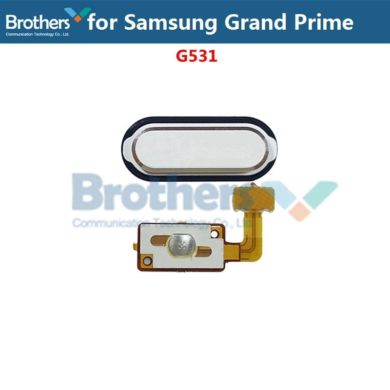 G531White ButtonFlex Домашний гибкий кабель для samsung Grand Prime G530 G531 SM-G530 G530H G531H G531F домашняя кнопка гибкий кабель для телефона запасная часть - Цвет: G531White ButtonFlex