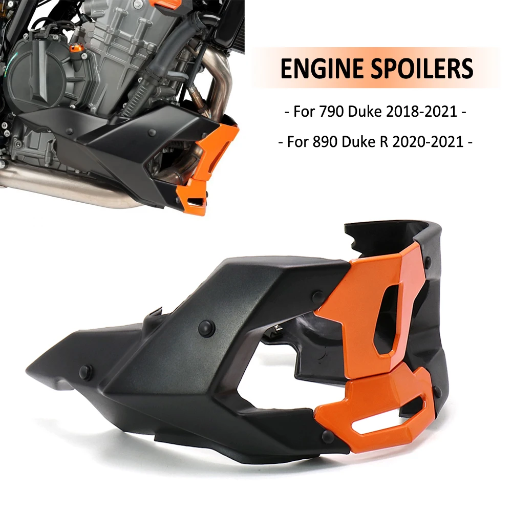 

Для 790 DUKE 790 duke 2018 2019 2020 2021 890 890 2020 DUKE R 2021 duke R-новый передний спойлер для двигателя мотоцикла Защитная крышка