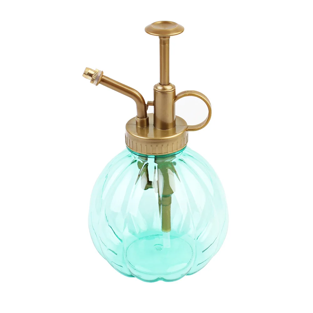 350ml Colorful Watering Flower Pot Antique PP Bronze Plastic Style Plants Shower Crafts Cans Small Bottle Garden Tools Bottle - Цвет: 2