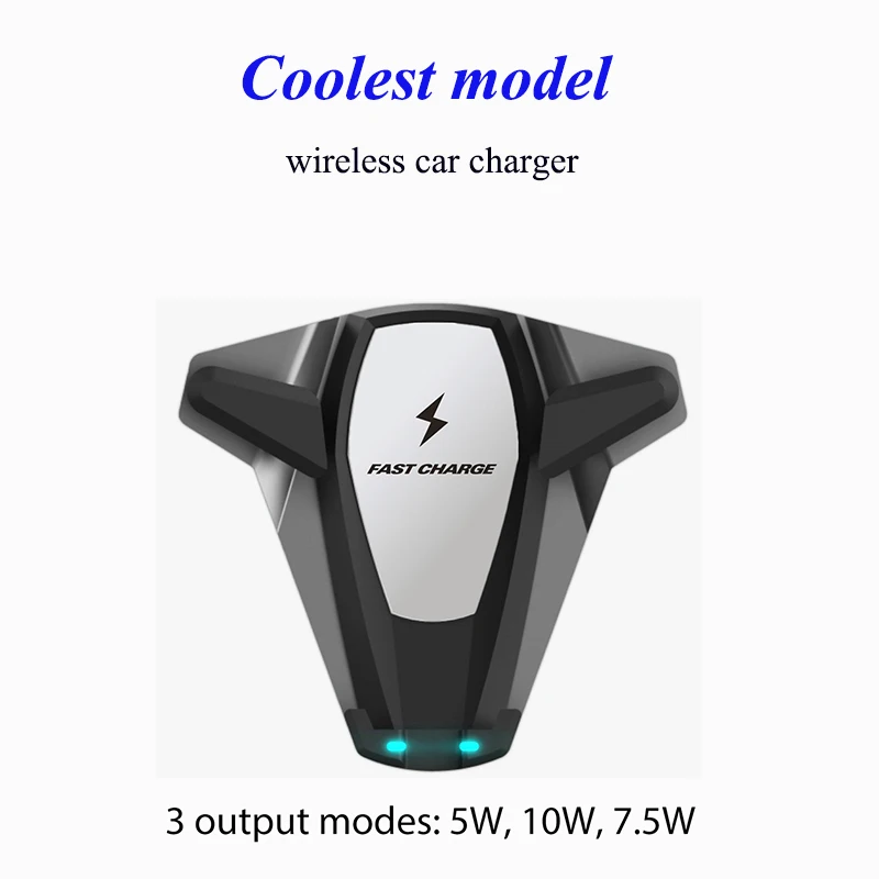 02Qi Wireless Charge Car Mount