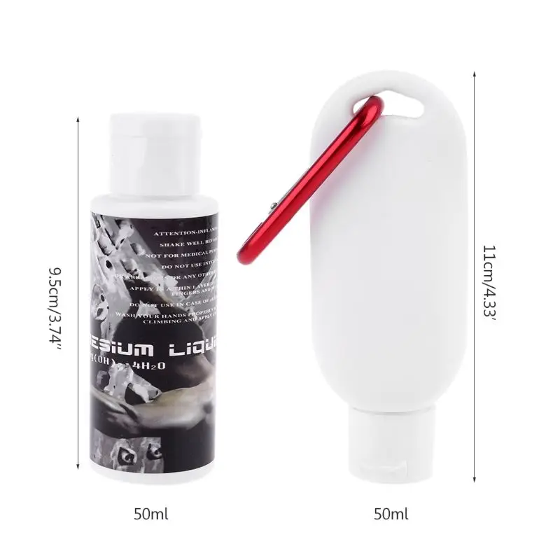 Liquid Chalk Sports Magnesium Powder Fitness Weight Lifting Anti Slip Cream Grip Weight Lifting Climbing Gym Sports 50ml magnesium powder liquid chalk