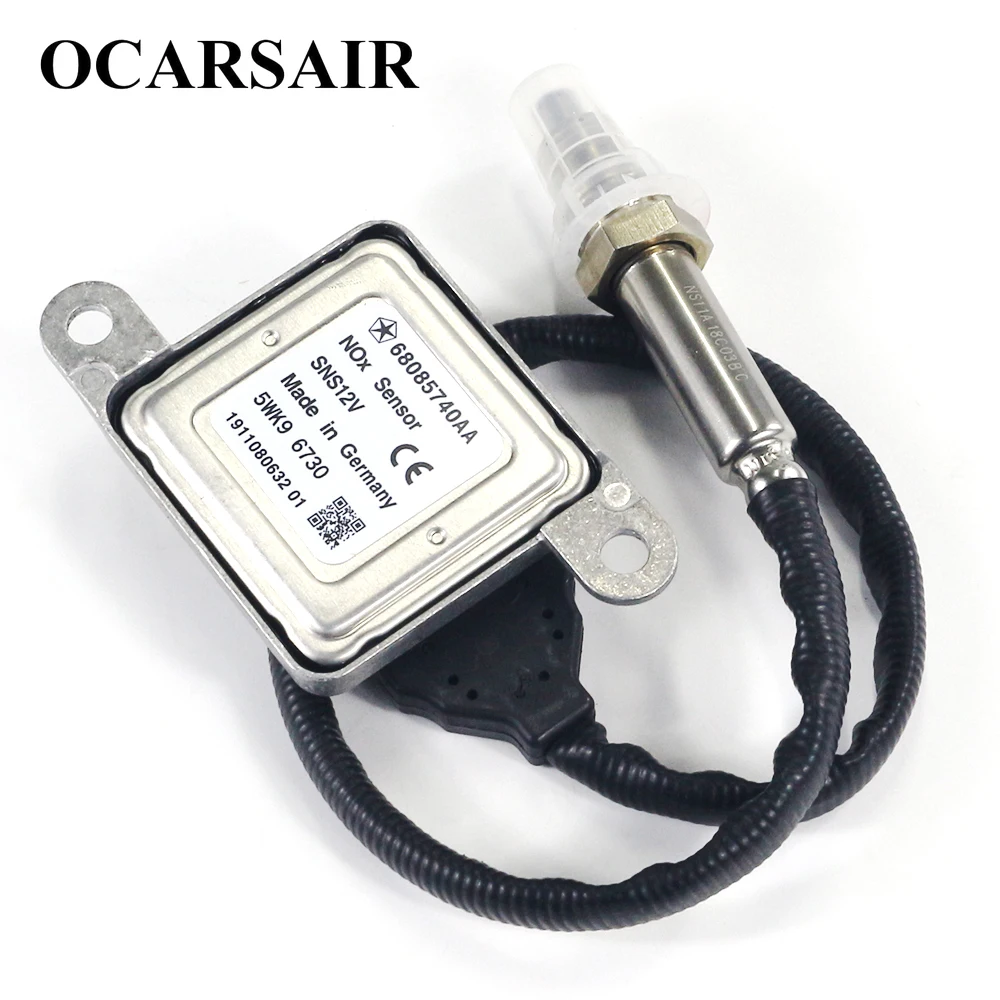 Для Ram 2500 3500 4500 5500 2013- 6.7L Nox оксид азота сенсор задний 68085740AA подходит часть NO#5WK96730 68-085-740-AA
