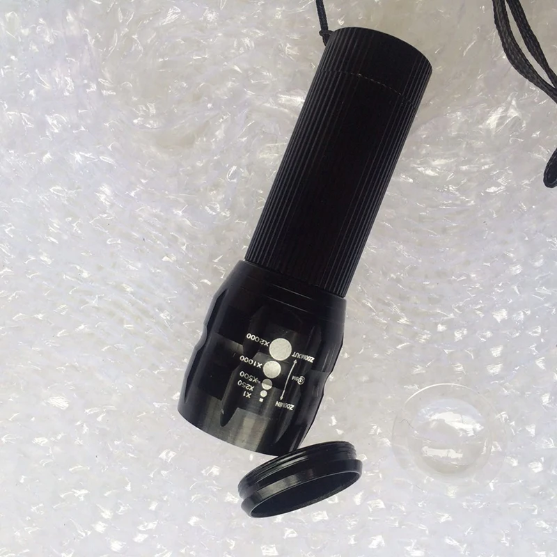 

T6 LED Flashlight 3 Modes 6000LM Waterproof Torch Zoomable Lamp Outdoor Camping Hiking Fishing Light Portable Lighting