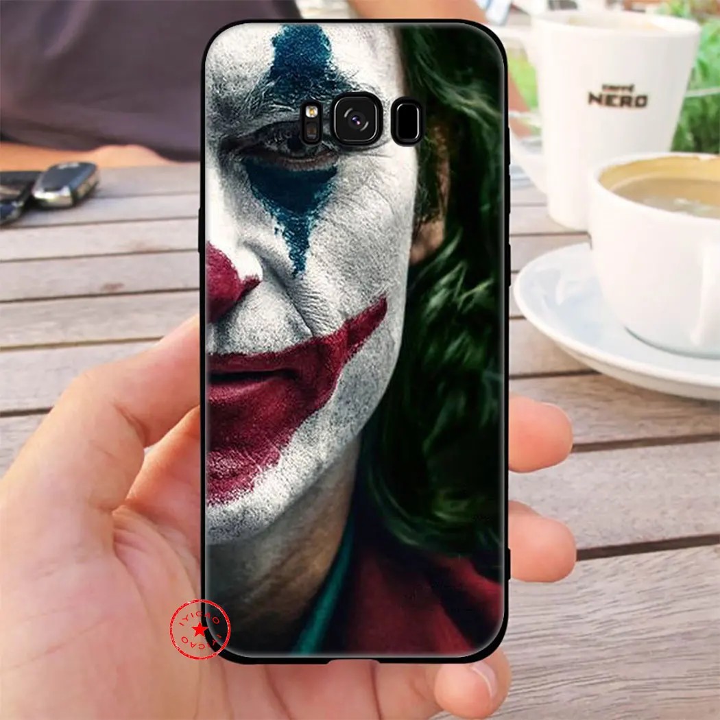 Мягкий силиконовый чехол для телефона Joaquin Phoenix из фильма «Джокер» для samsung Galaxy S10 S9 S8 Plus S6 S7 Edge S10e E