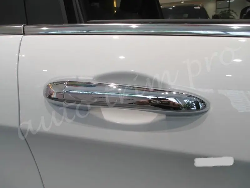 Аксессуары подходят для Jeep Cherokee KL хромированная дверная ручка крышка Защитная отделка украшения Молдинг