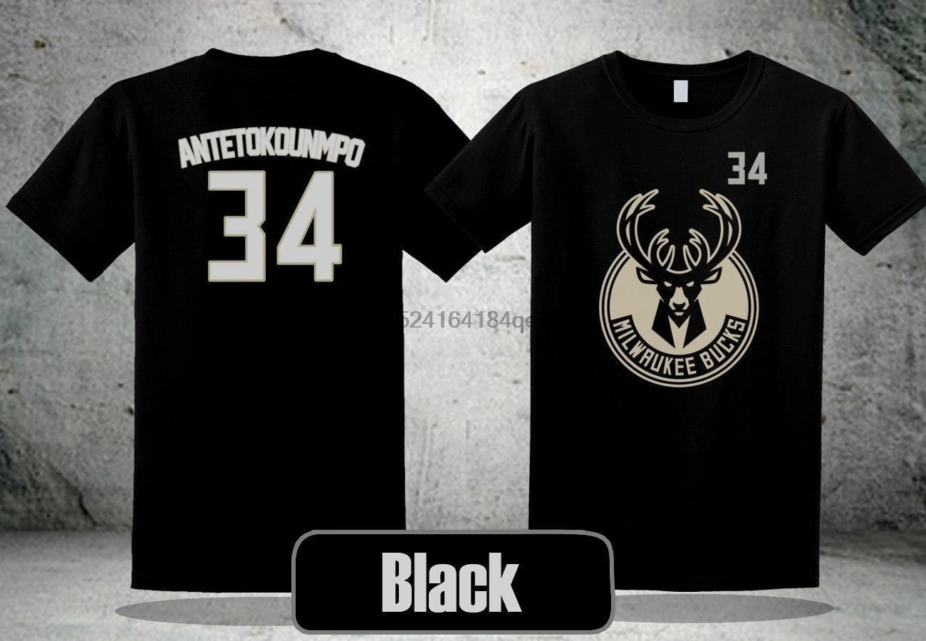 Футболка с логотипом Giannis Antetokounmpo Milwaukee