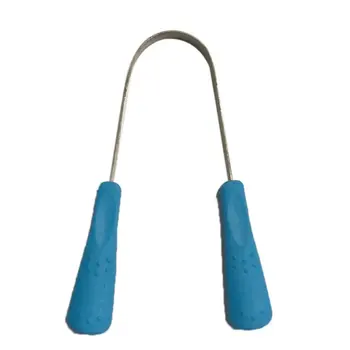 

Stainless Steel Tongue Scraper Cleaner Fresh Cleaning Coated Tongue Toothbrush Dental Oral Hygiene Care Tools
