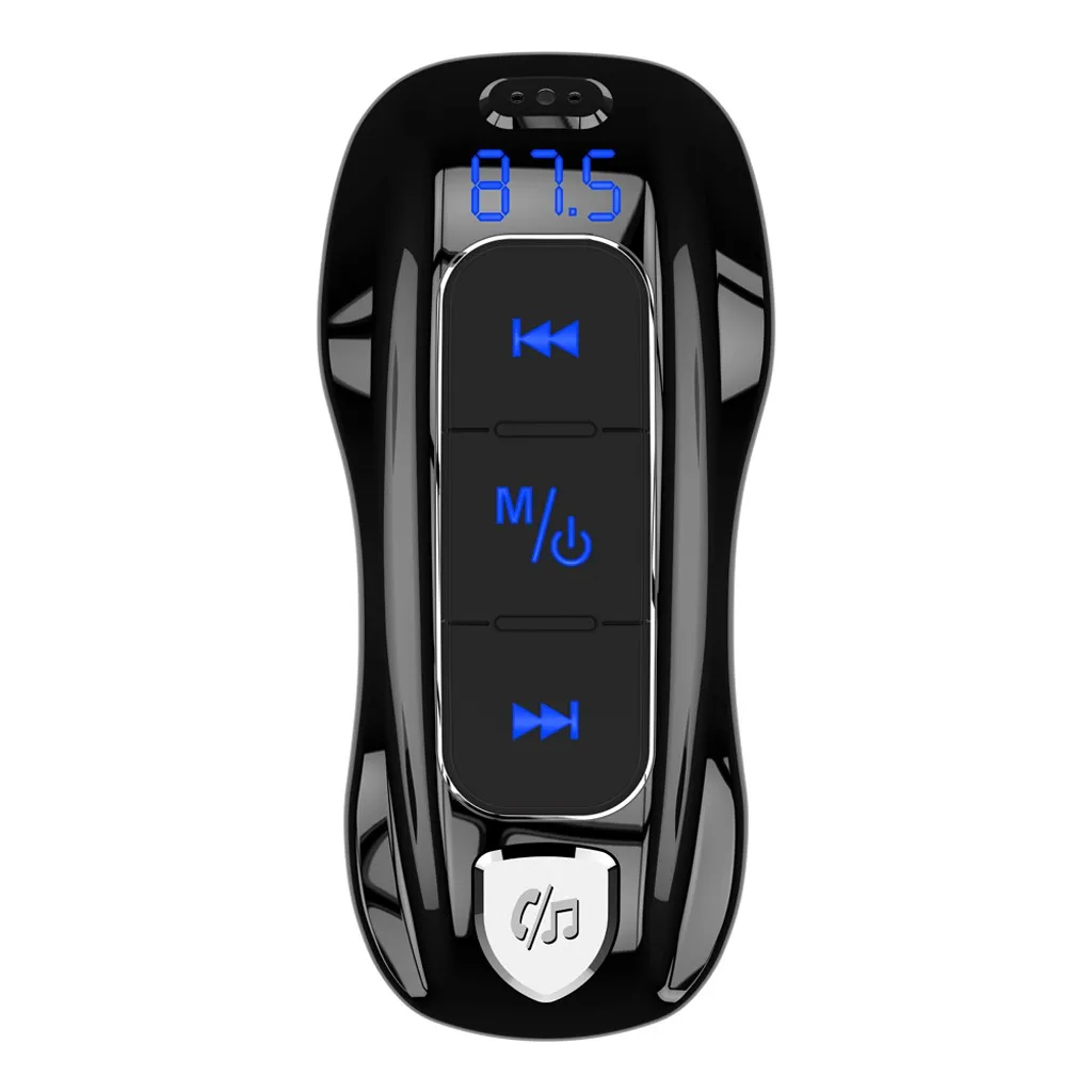 Bluetooth 5,0 FM передатчик автомобильный беспроводной радио адаптер MP3 плеер USB зарядное устройство Поддержка FM Полная частота точка передачи# BB