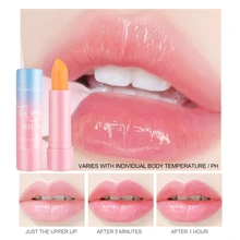 

Fruit Flavour Natural Moisturizing Lip Balm Temperature Changes Color Makeup Lipstick Lasting Nourish Protect Lips With 4 Colors