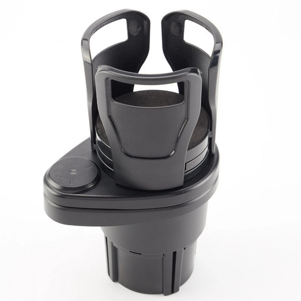 360 Degree Car Antiskid Cup Holder 2 In 1 Rotatable Waterwheel Cup