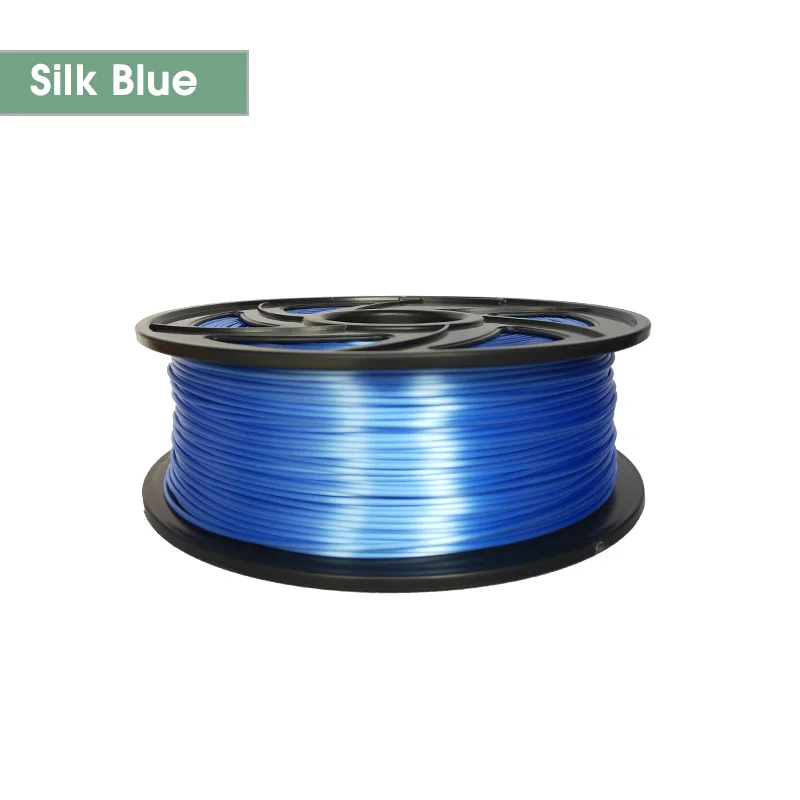 Silk Blue Myriwell 3d принтер PLA Филамент 1,75 мм 1 кг хорошее качество ABS пластик Филамент высокая прочность 3D печать Филамент - Цвет: Silk Blue