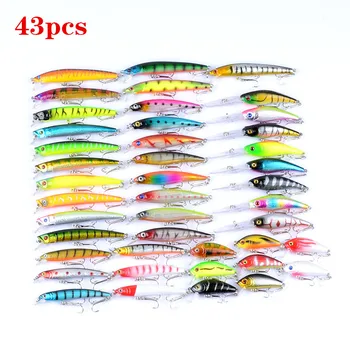

Fishing Lure Set meal balls for fishing lure jerk berking wobblers Pencil Minnow Crank lure for lifelike exciter trolling Tackle
