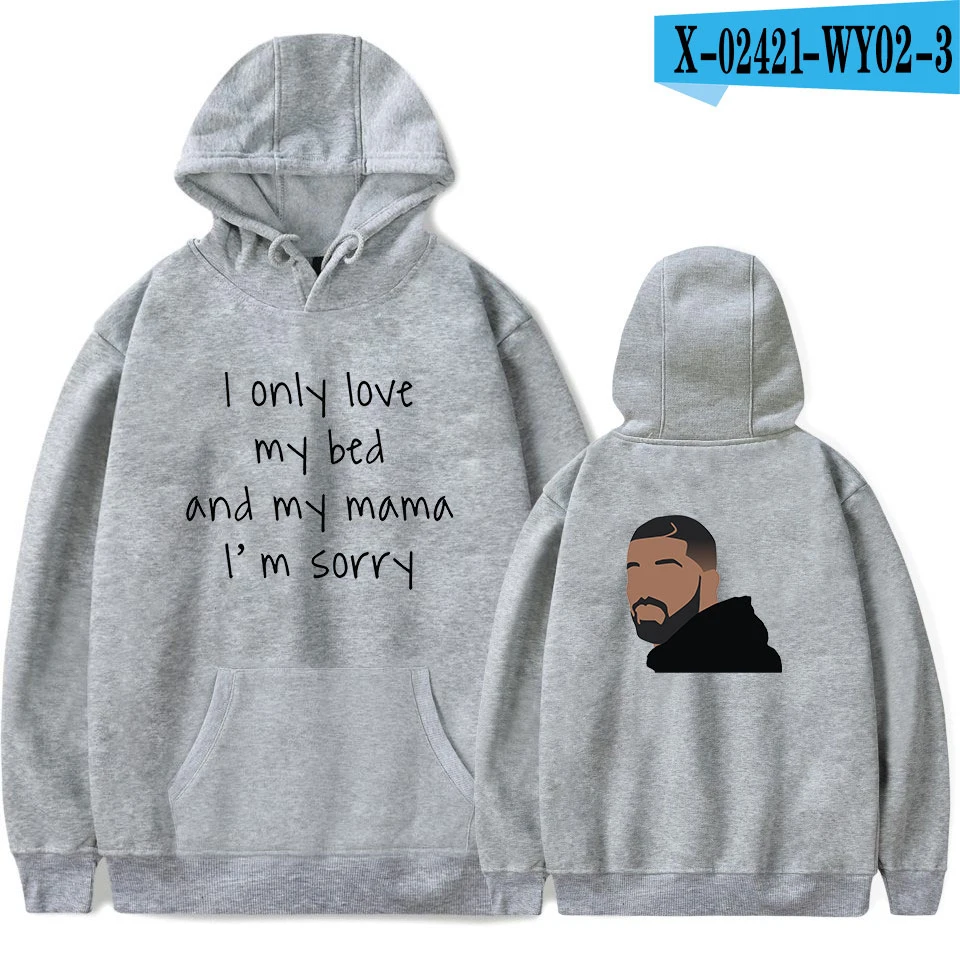 WY0203 Drizzy Drake толстовки Толстовка idol drake модная повседневная толстовка женская хип-хоп рубашка Kanya sudadera Осенние Топы - Цвет: WY0203