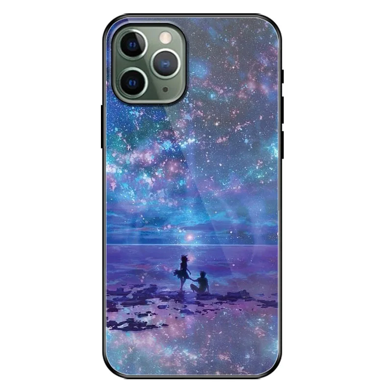Geruide для iPhone 11 чехол, закаленное стекло для iPhone 11 Pro Чехол cubierta para Для iPhone 11 Pro MAX чехол