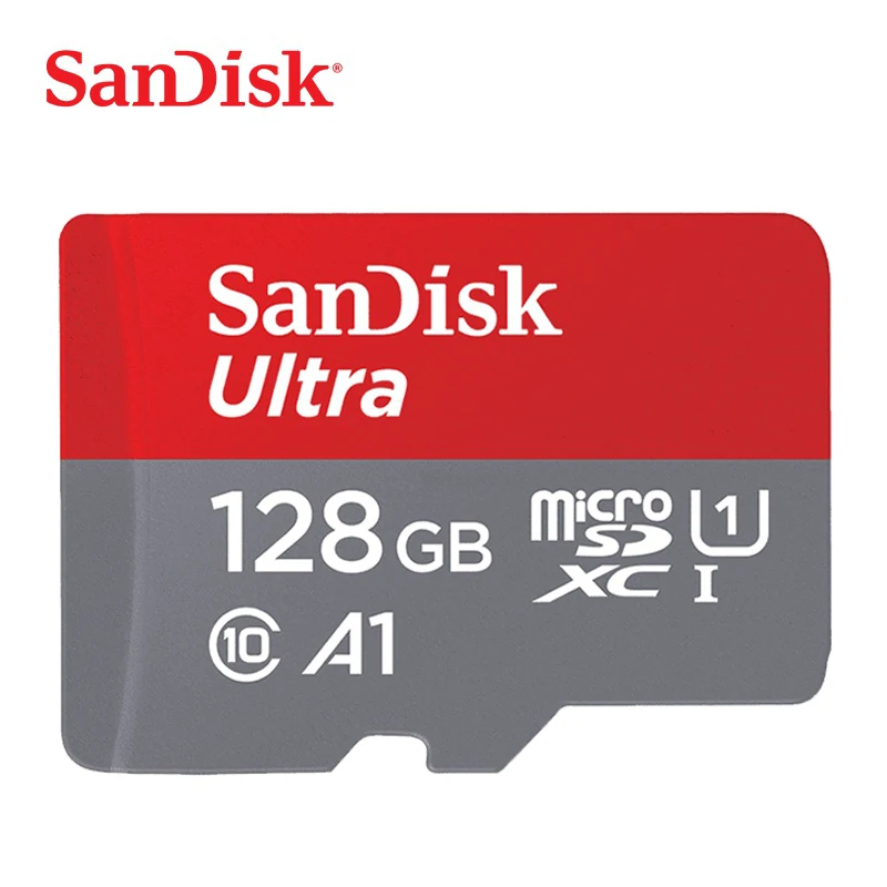 128 ГБ Высокоскоростная передача sandisk Micro SD карта класс 10 TF карта 16 ГБ 32 ГБ 64 Гб 128 Гб карта памяти для samrtphone и настольного ПК - Емкость: 128 ГБ