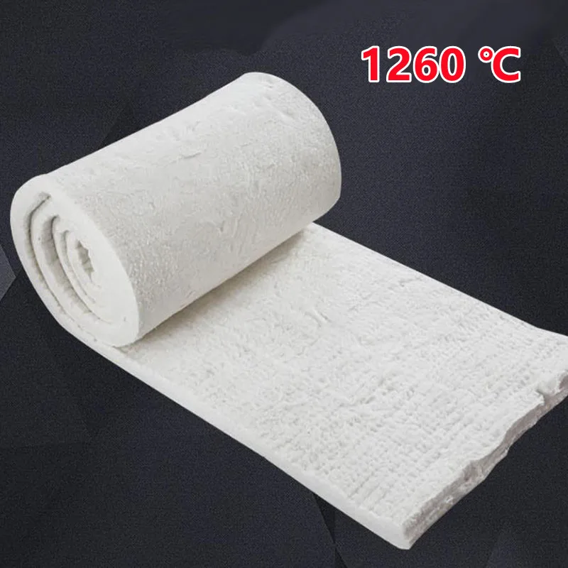 0.5x0.6m High Temperature 1260℃ Boiler Insulation Aluminum Silicate Needle Ceramic Fiber Insulation Cotton Refractory