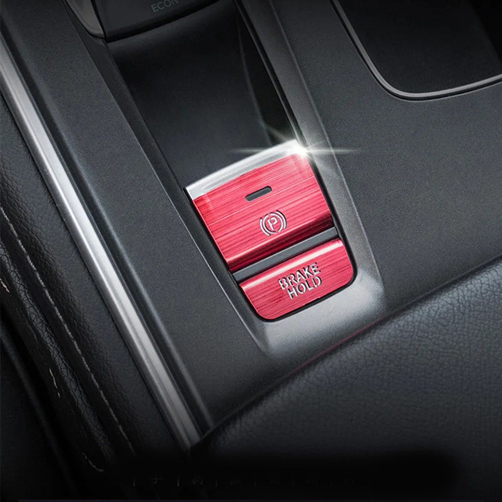 Алюминиевые аксессуары для шестеренок P рычаг тормоза для Honda Accord 19