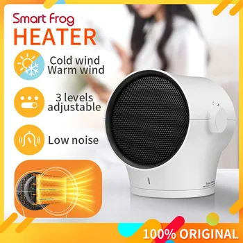 

Smart Frog Electric Heaters 60 Shaking Head UL94V0 Fire Prevention 30 Power Protection 3 Gears Adjustable Saving Warmer