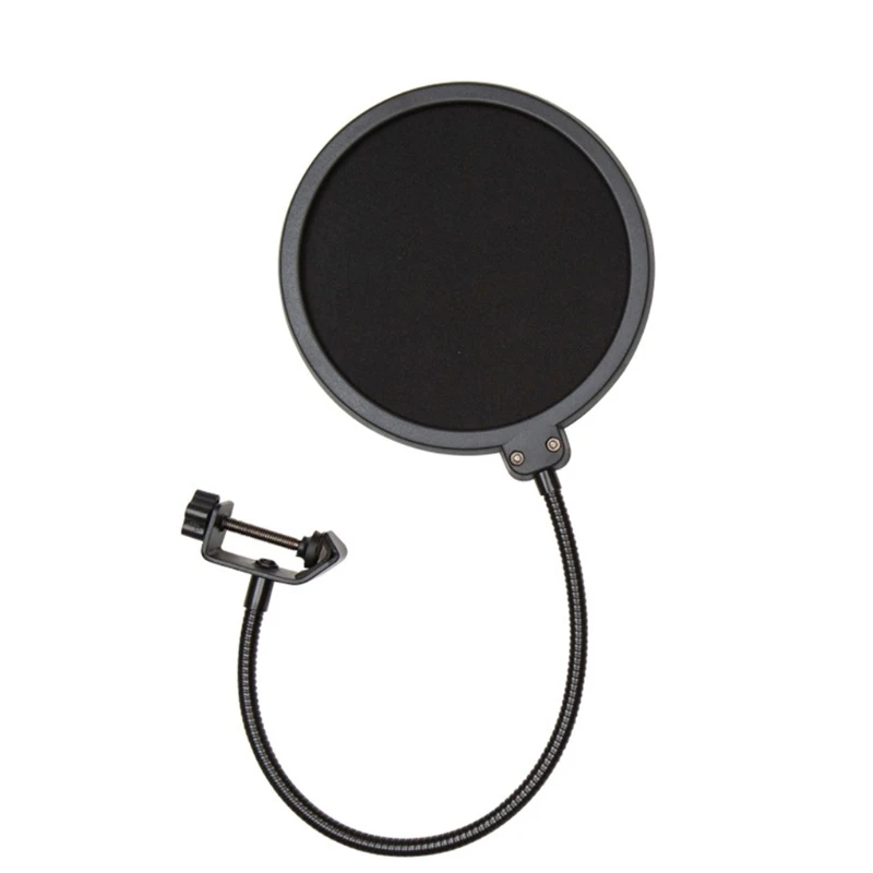 100mm diameter Double Layer Studi o Microphone Wind Screen Mask Mic