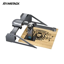 ATOMSTACK P7 40W grawer laserowy pulpit DIY maszyna do grawerowania z 200*200 obszar grawerowania Laser o stałej ostrości
