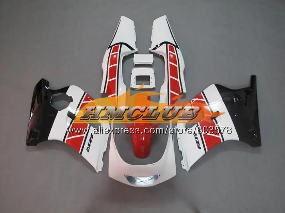 FZR250R для YAMAHA FZR 250R 1990 1991 1992 1993 1994 1995 125CL. 1 красный, белый FZR 250 FZR-250 FZR250 90 91 92 93 94 95 обтекатель - Цвет: No. 18