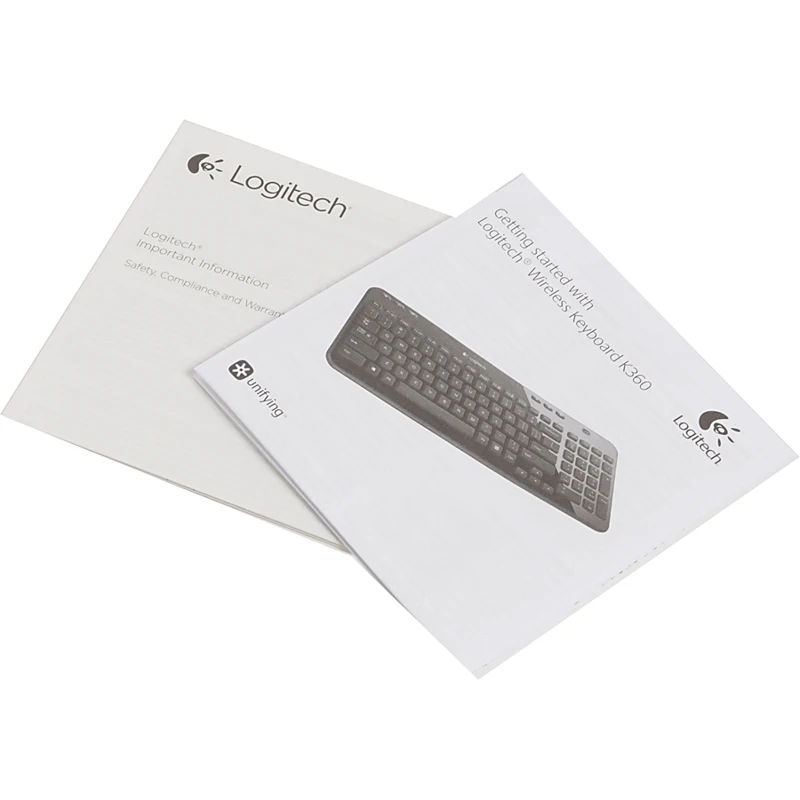 Клавиатура LOGITECH K360, черный