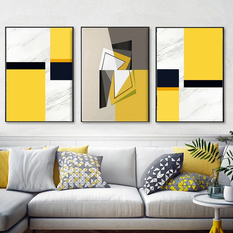 yellow abstract art3