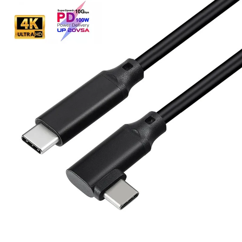 Cavo Usb C A Gomito Tipo C Thunderbolt 3 Per Nintendo Switch Macbook Pro Google Pixel 3 2