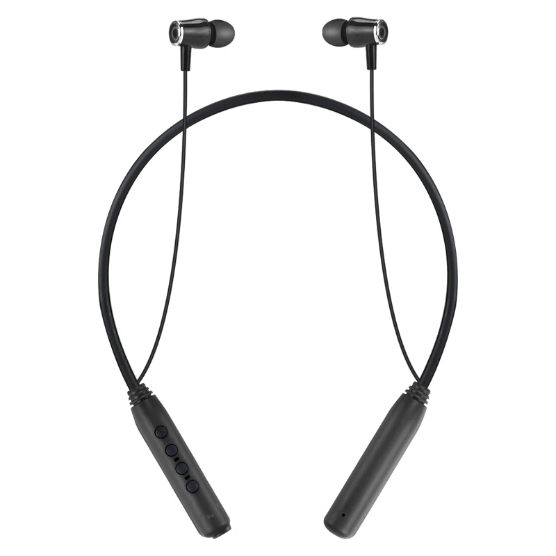 Черный V32 MP3 музыкальный плеер IPX8 водонепроницаемые беспроводные Bluetooth наушники MP3 встроенная память HD качество звука без потерь гарнитура MP3 - Цвет: Черный