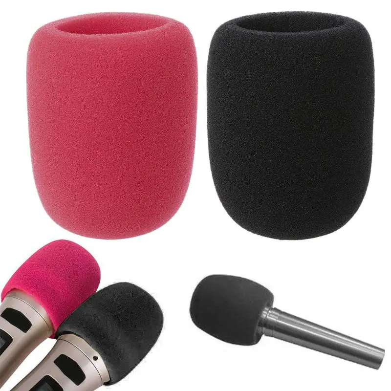 1PC Microphone Foam Thicken Mic Cover Sponge Professional Studio WindScreen Protective Grill Shield Soft Cap B0KF | Электроника