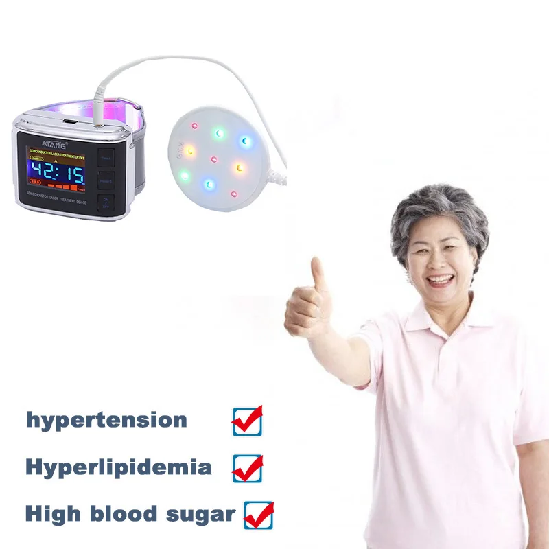 Лазерные часы продукт акупунктурная терапия Лечение диабета снижение артериального давления ускорение кровотока