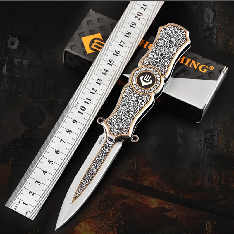 

Pocket Hunting Knife Damascus pocket knife Japan Damascus Portable Pocket Knife Outdoor Tools Camping Hunting Survival Knives